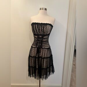 Vintage Jessica McClintock Mesh Dress
